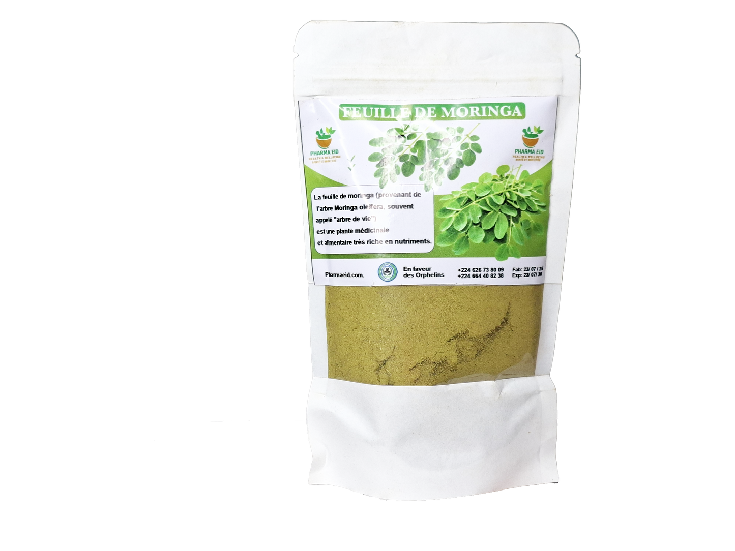 PP60 Poudre de Moringa Naturel