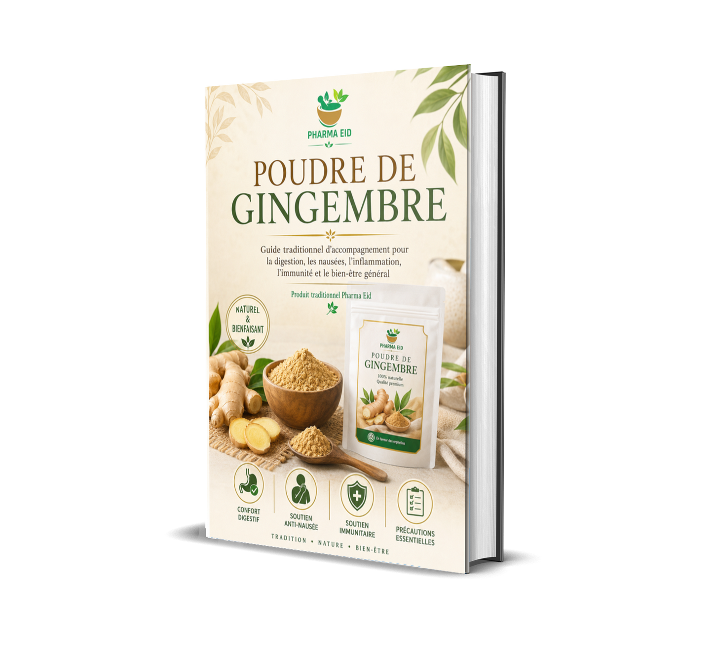 POUDRE DE GINGEMBRE — Guide traditionnel pour la digestion, les nausées, l’immunité et le bien-être général