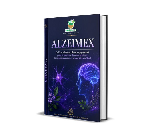 Alzeimex — Guide Traditionnel pour la Mémoire, la Concentration, le Système Nerveux et le Bien-être Cérébral