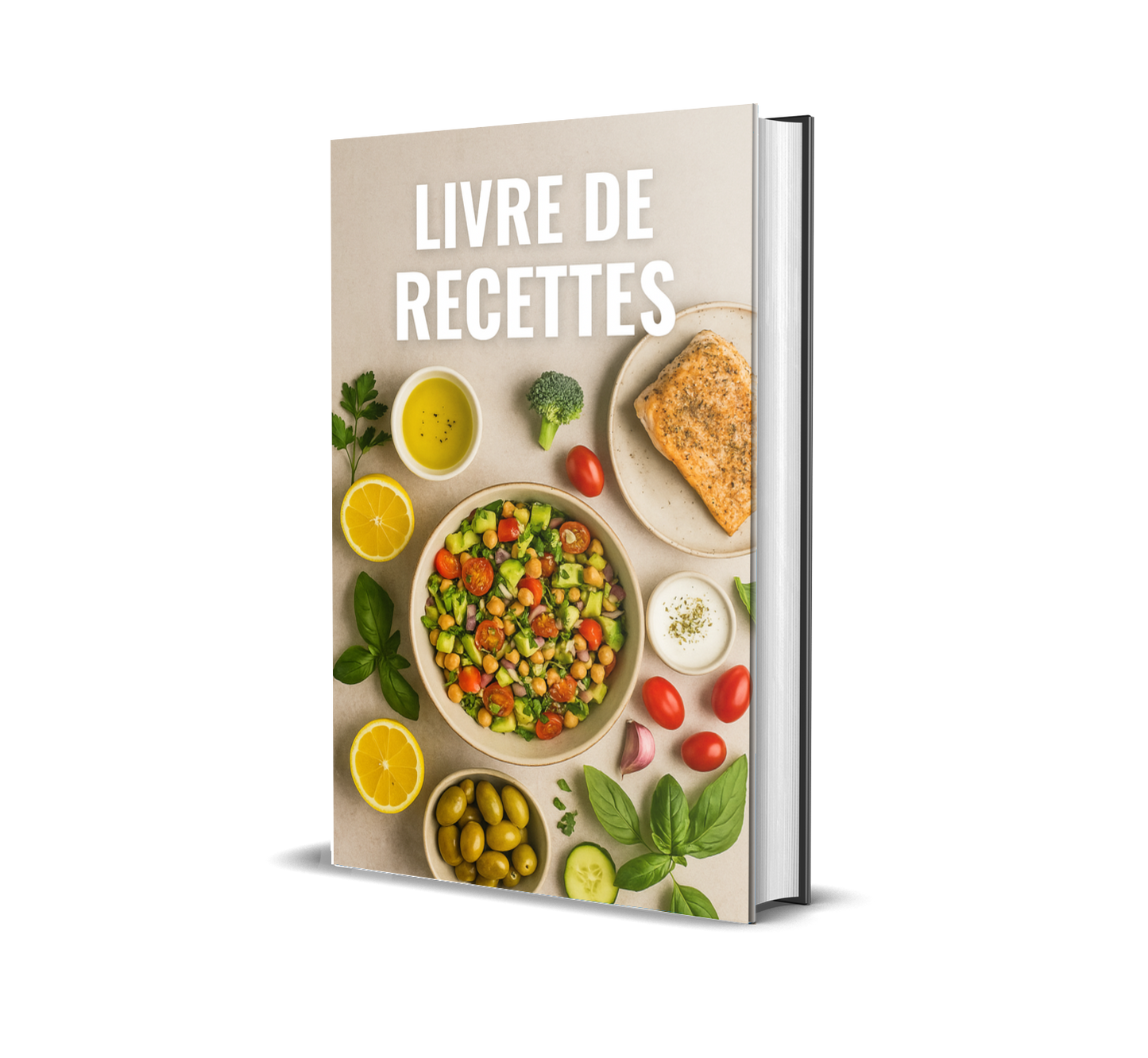 L044-Livre de Recettes – 50 Idées Gourmandes et Saines pour Tous les Jours