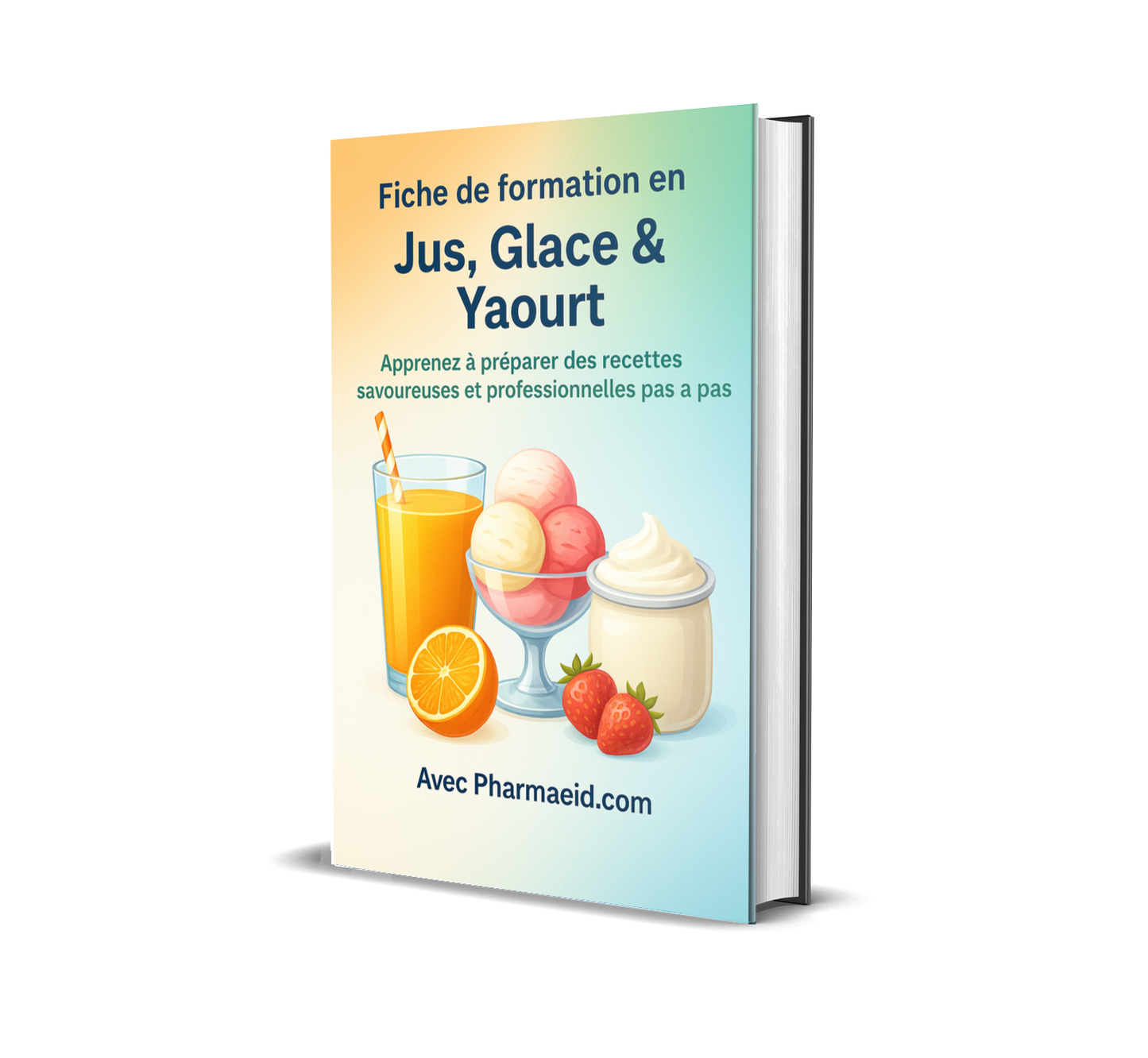 L070-Formation Complète de la fabrication des Jus Glace et Yaourt – Guide Pratique et Recettes Professionnelles