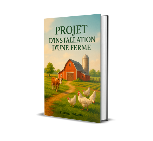 L055-Projet d’Installation d’une Ferme – Guide Complet pour un Élevage et une Production Agricole Rentables