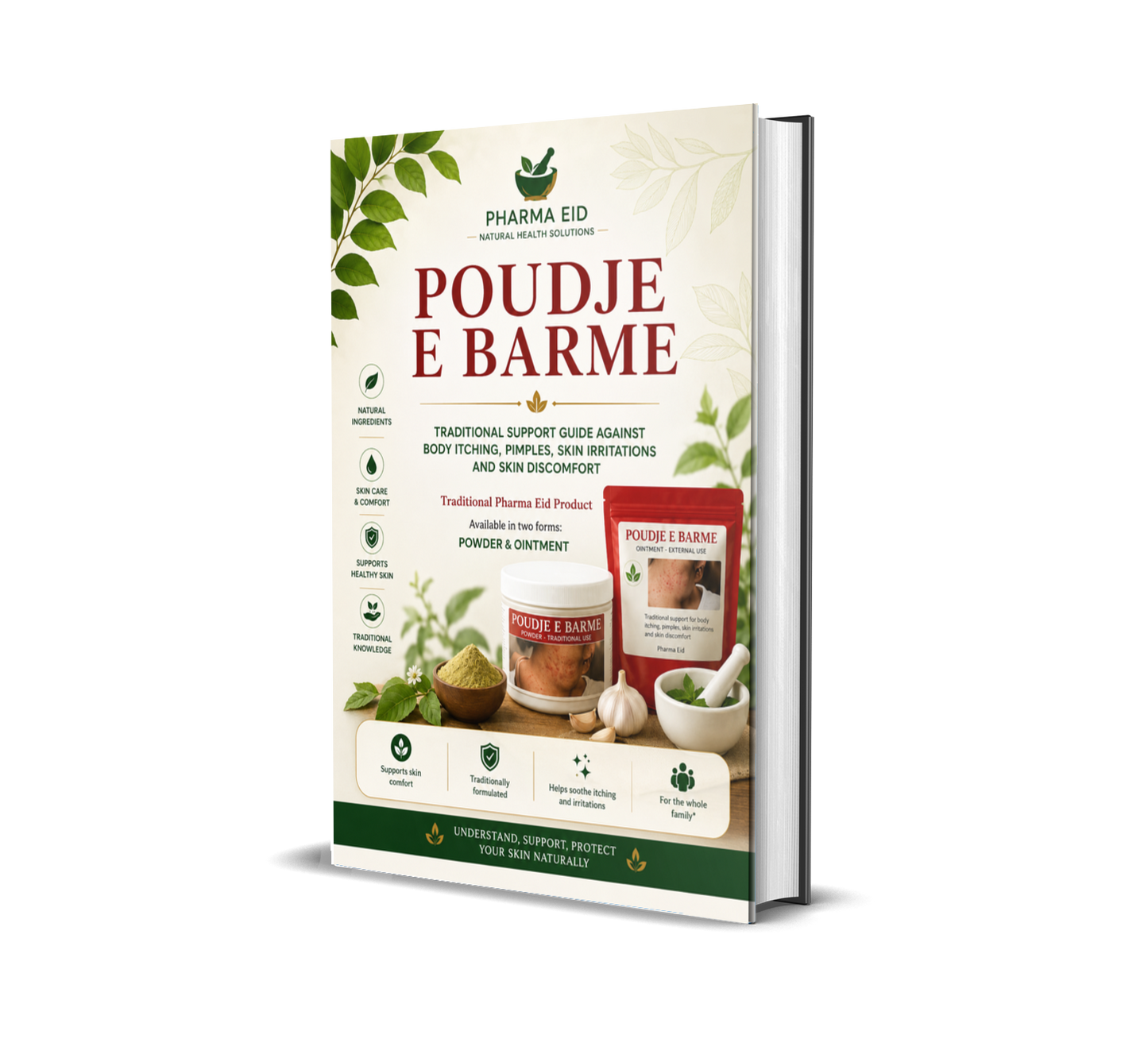 Poudje E Barme — Traditional Support Guide for Body Itching, Pimples, Skin Irritations and Skin Comfort