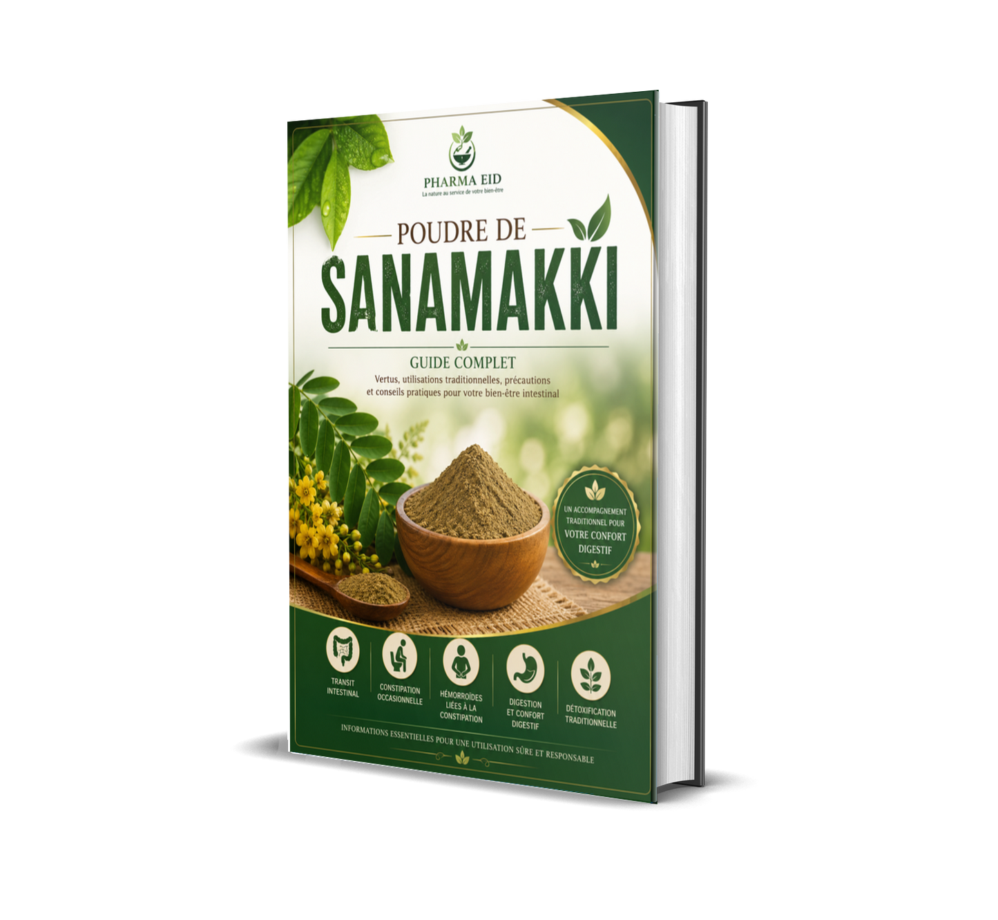 Poudre de Sanamakki – Guide Complet | Bienfaits, Utilisation, Transit Intestinal & Digestion | Pharma Eid