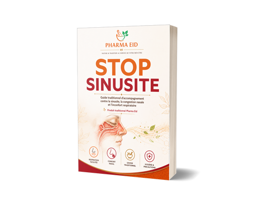 STOP SINUSITE — Guide traditionnel d’accompagnement contre la sinusite, la congestion nasale et l’inconfort respiratoire