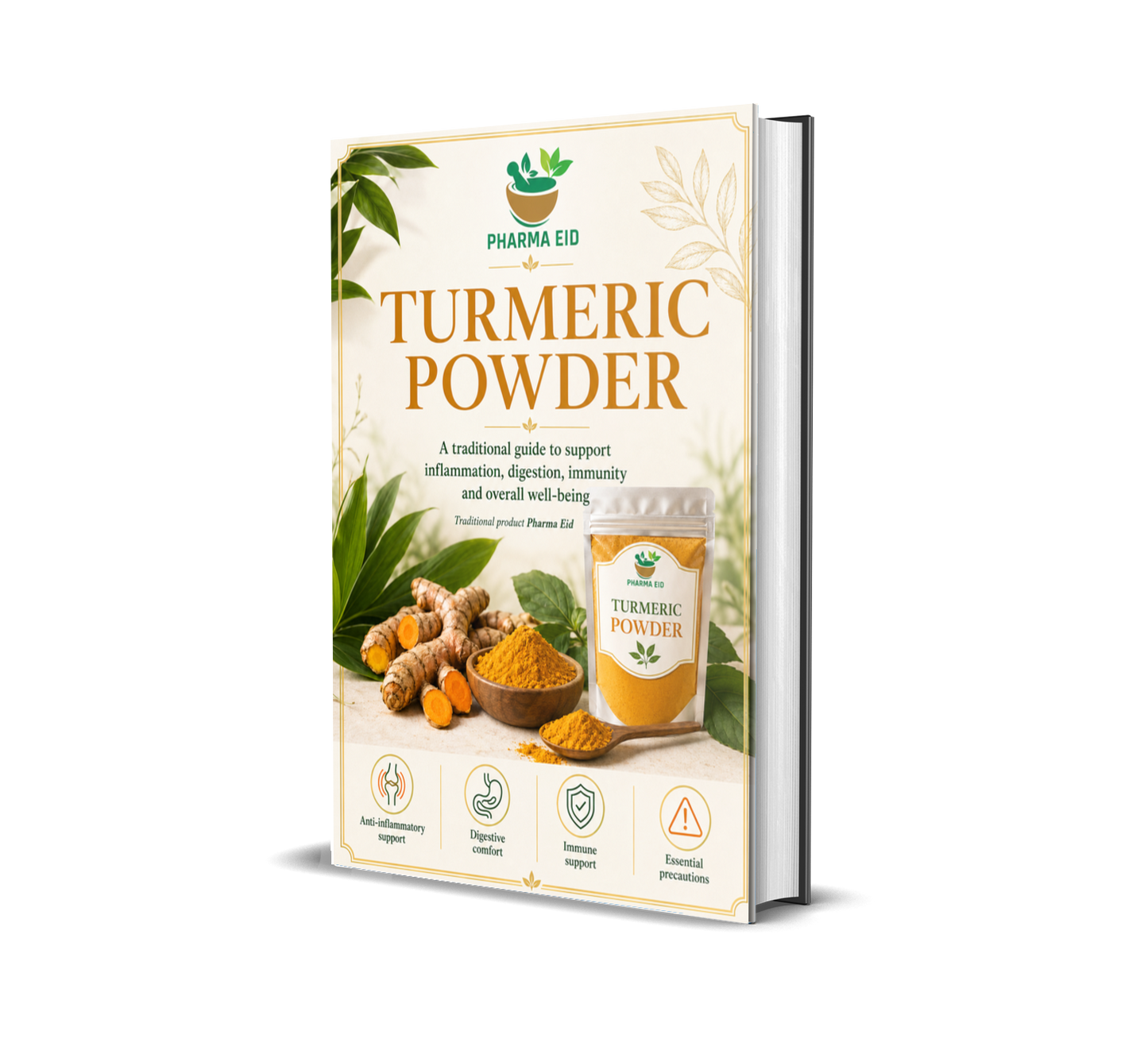 Turmeric Powder: A Traditional Guide to Support Inflammation, Digestion, Immunity, and Overall Well-Being