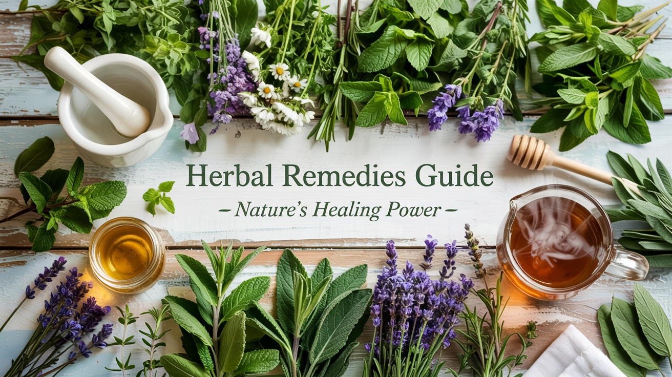 Guide des remèdes à base de plantes