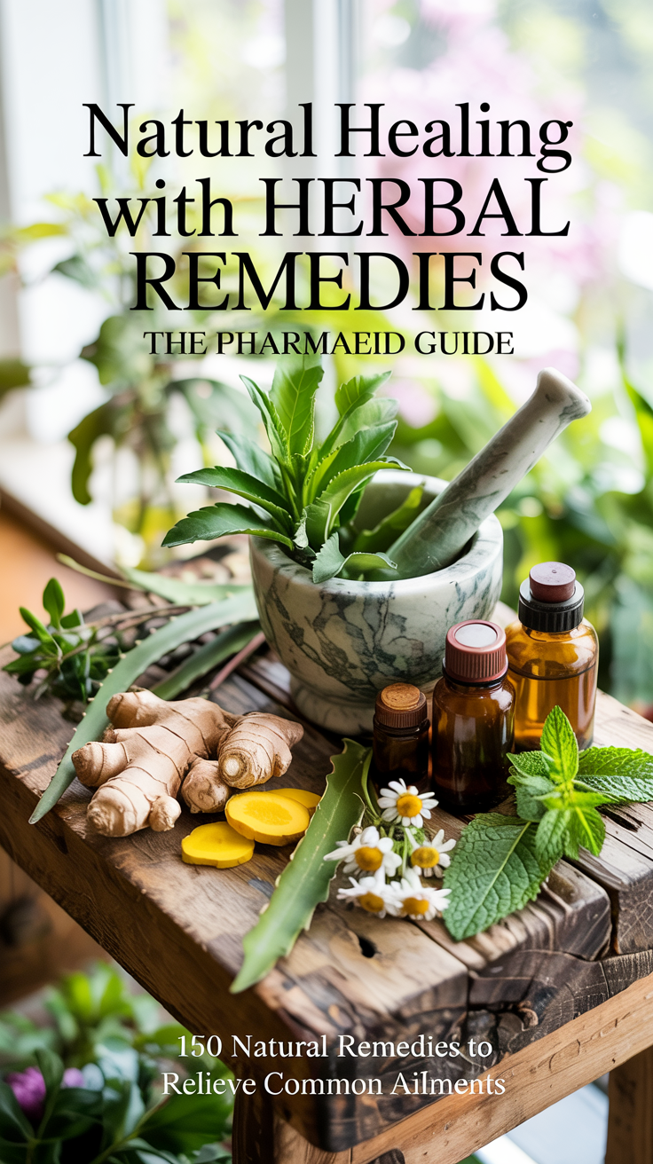 LM18-Pharmaeid Herbal Remedies Guide – 150 Natural Cures for Everyday Health